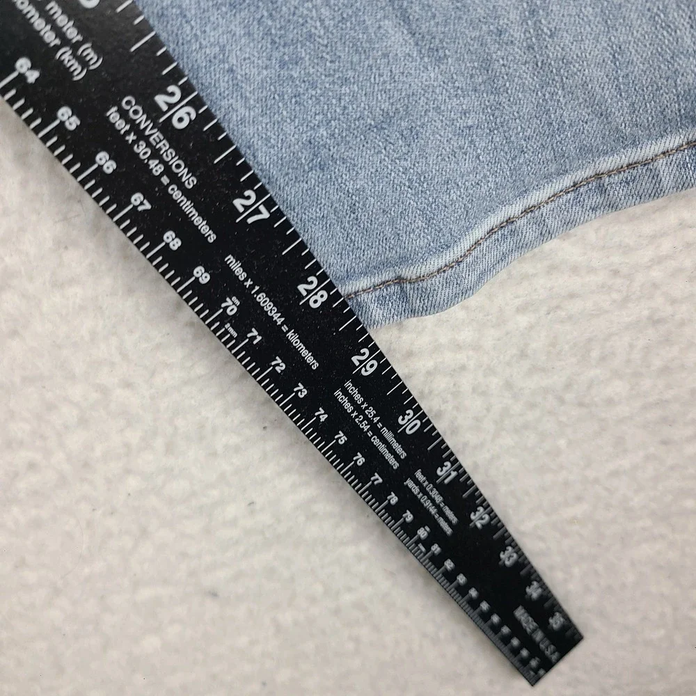 EXPRESS Jeans Mens 28x30 Blue Athletic Slim Stretch Light Wash Denim‎